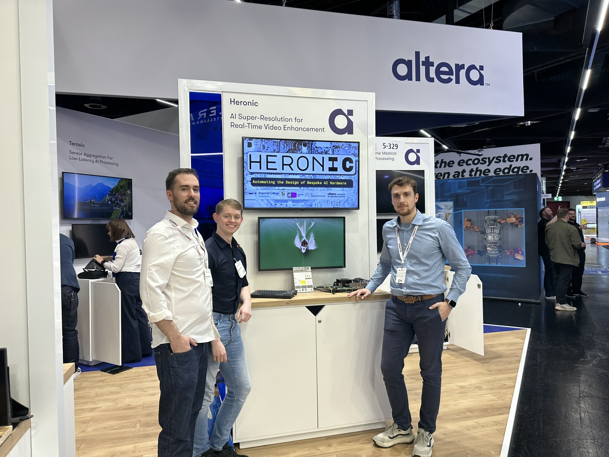 Heronic is going to Embedded World 2026 with our partner Altera